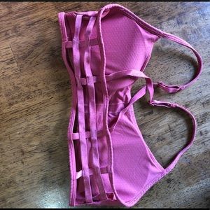 Lululemon sports bra with cage back